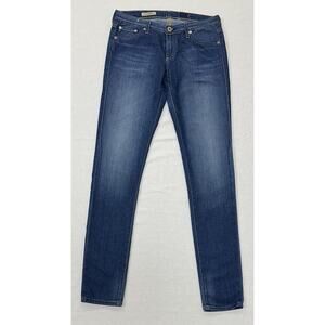 Adriano Goldschmied The Legging Super Skinny Ankle Blue Jeans 28R